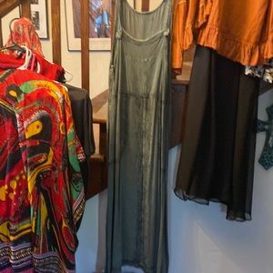 Cotton, hippy overalls dress